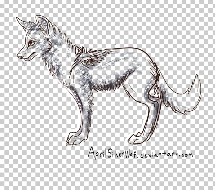 Red Fox Gray Wolf Cat Line Art Sketch PNG, Clipart, 7 April, Animals, Artwork, Black And White, Carnivoran Free PNG Download