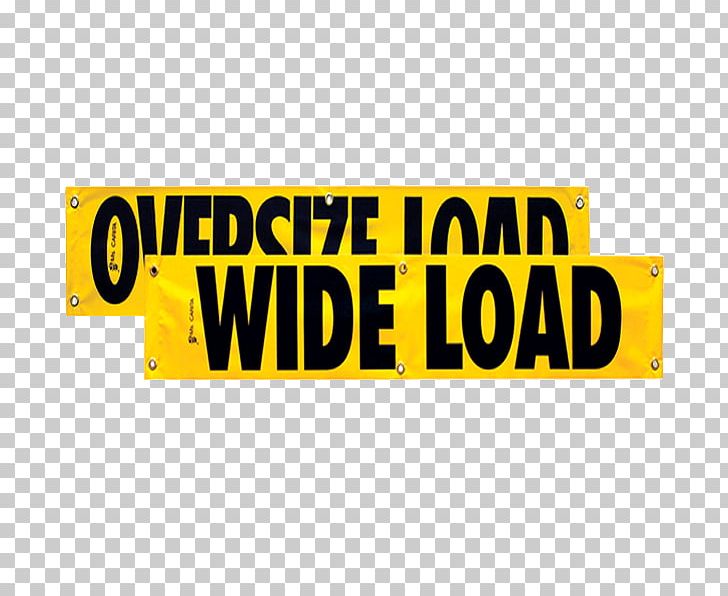 Banner Oversize Load Truck Vehicle License Plates Logo PNG, Clipart, Advertising, Aluminium, Area, Automotive Exterior, Banner Free PNG Download
