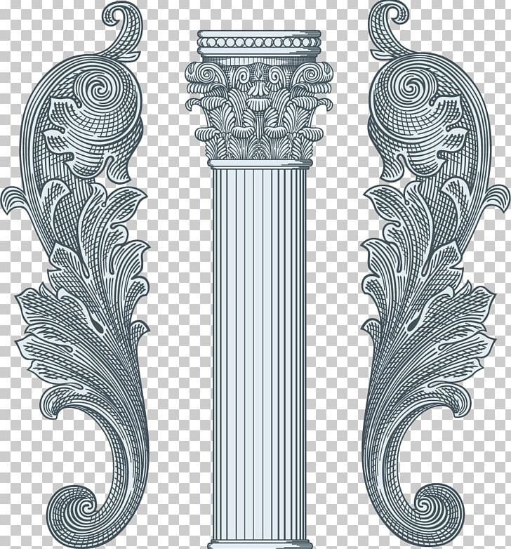 Column Ornament Ionic Order PNG, Clipart, Ancient Roman Architecture, Architecture, Art, Build, Building Free PNG Download