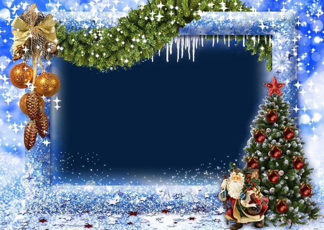 Blue Christmas Frame PNG, Clipart, Background, Blue Clipart, Cartoon, Christmas, Christmas Background Free PNG Download