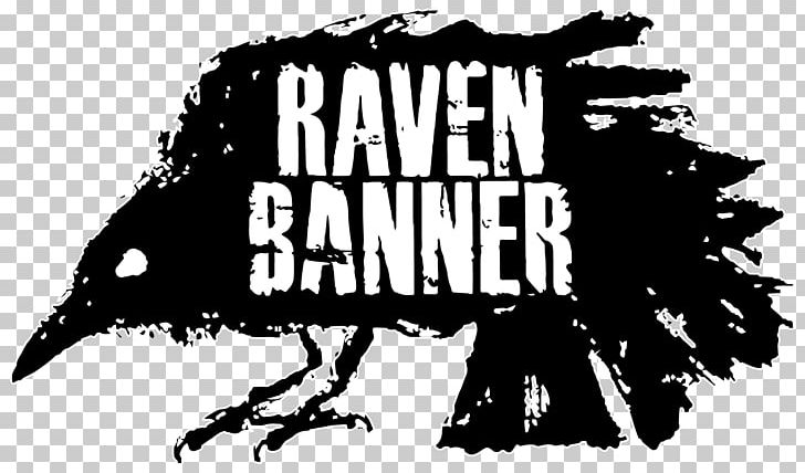 Logo Raven Banner Public Relations Film PNG, Clipart, Banner, Black And White, Brand, Business, Communication Design Free PNG Download