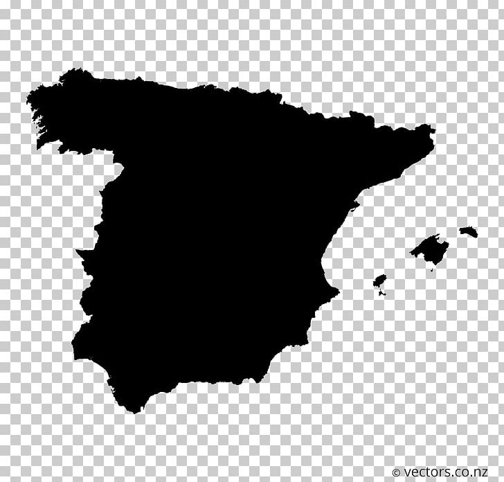 Spain Map PNG, Clipart, Black, Black And White, Blank Map, Drawing, Map Free PNG Download