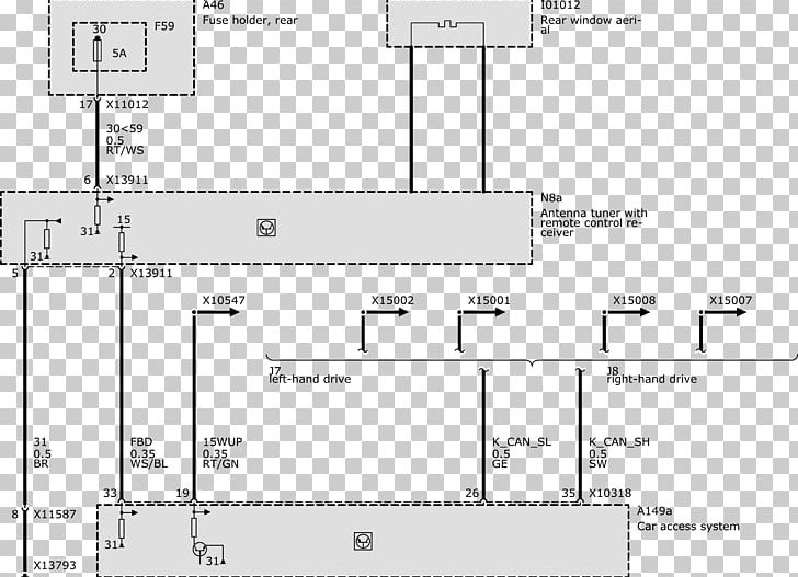 BMW Wiring Diagram Electrical Wires & Cable Schematic PNG, Clipart, Angle, Area, Bmw, Bmw 5 Series F10, Bmw F Series Singlecylinder Free PNG Download