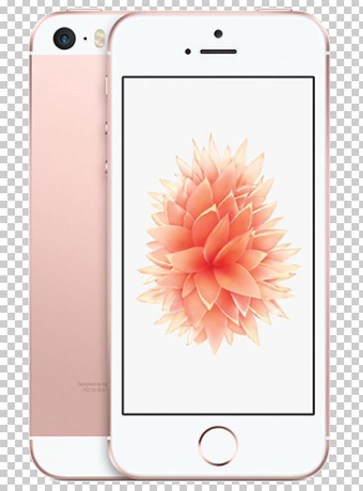 IPhone SE Apple Telephone Rose Gold LTE PNG, Clipart, Apple, Codedivision Multiple Access, Electronic Device, Flower, Fruit Nut Free PNG Download