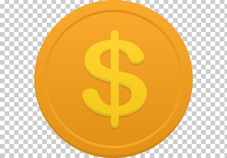 Symbol Trademark Yellow Orange Circle PNG, Clipart, Application, Circle, Coin, Computer Icons, Dollar Free PNG Download