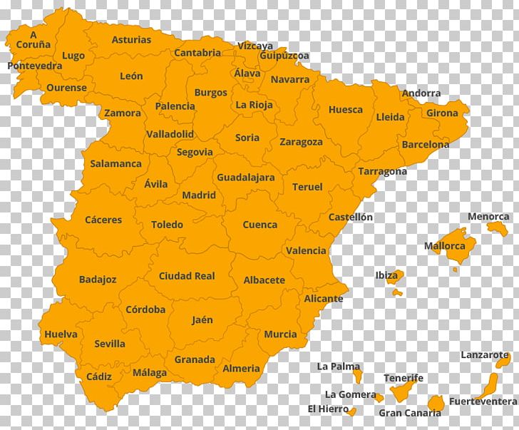 Provinces Of Spain Map PNG, Clipart, Area, Blank Map, Can Stock Photo, Ecoregion, Encapsulated Postscript Free PNG Download