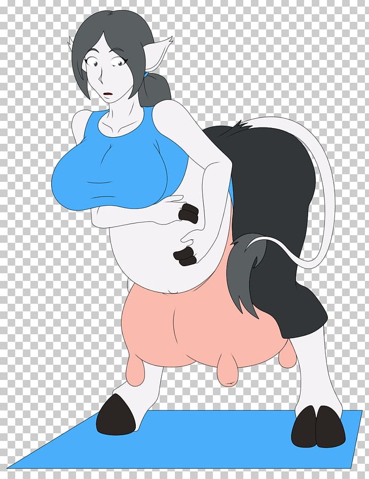 Wii Fit Cattle Princess Celestia Life And Death PNG, Clipart, Arm, Black Hair, Cartoon, Cattle, Clarabelle Cow Free PNG Download