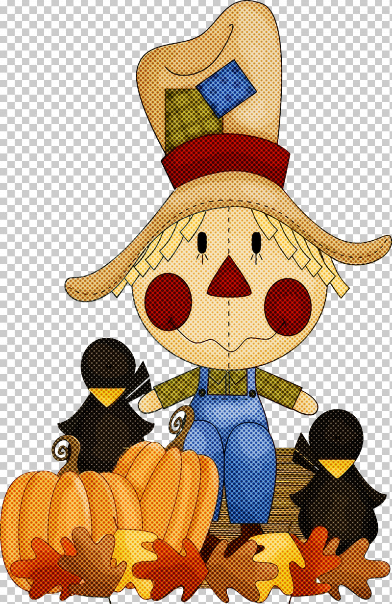 Scarecrow Pumpkin Autumn PNG, Clipart, Autumn, Cartoon, Pumpkin, Scarecrow, Thanksgiving Free PNG Download