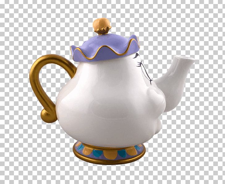 Mrs. Potts Jug Teapot Ceramic Pottery PNG, Clipart, Beauty And The Beast, Ceramic, Cobalt Blue, Cup, Drinkware Free PNG Download