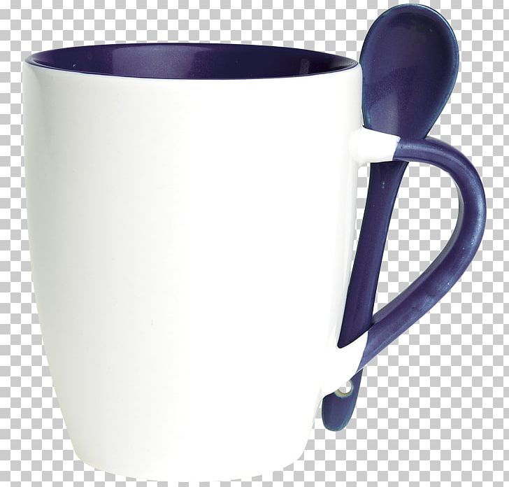 Mug Tableware Ceramic Spoon Cutlery PNG, Clipart, Black, Ceramic, Cobalt Blue, Color, Cup Free PNG Download