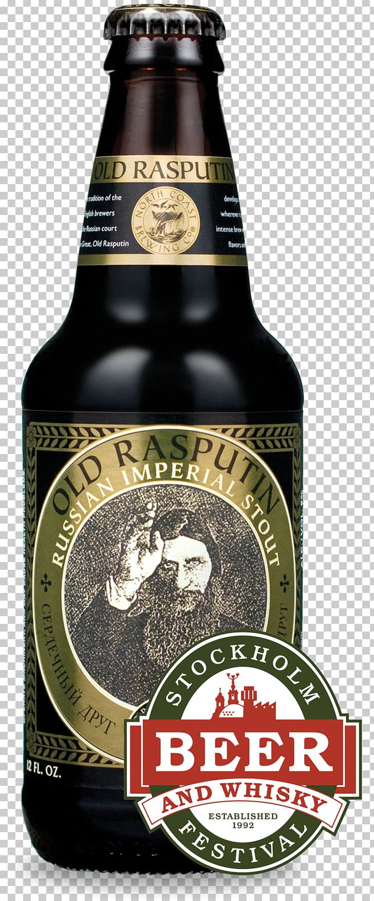 North Coast Brewing Company Old Rasputin Russian Imperial Stout Beer Ale PNG, Clipart, Alcoholic Drink, Ale, Beer, Beer Bottle, Bottle Free PNG Download