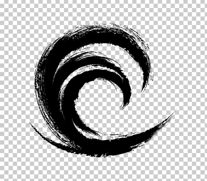 Logo Wind Wave PNG, Clipart, Black And White, Circle, Computer Wallpaper, Eye, Graphic Design Free PNG Download