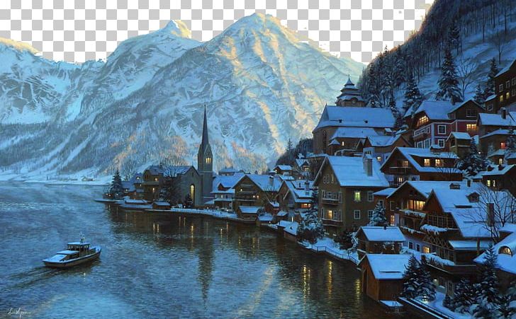 Hallstxe4tter See Hoher Dachstein Hallstatt Salzburg Zillertal Alps PNG, Clipart, Abu Dhabi Town, City, Computer Wallpaper, Famous, Painting Free PNG Download