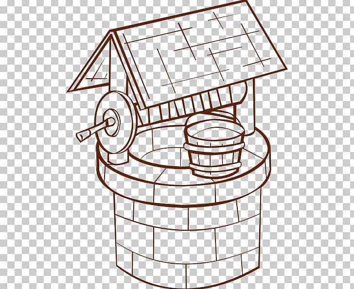 Wishing Well Coloring Page - Get Coloring Pages
