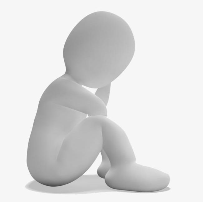Depressed People PNG, Clipart, Character, Depressed Clipart, Depression, People Clipart, Sad Free PNG Download