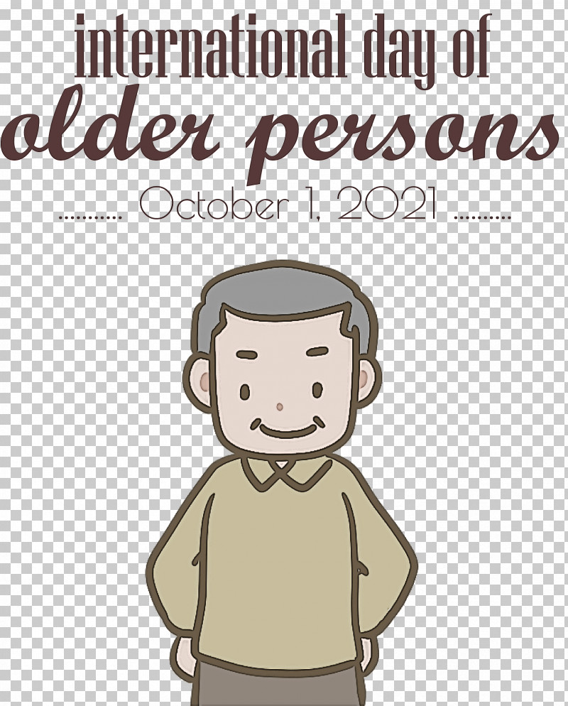 International Day For Older Persons Older Person Grandparents PNG, Clipart, Ageing, Cartoon, Character, Face, Grandparents Free PNG Download