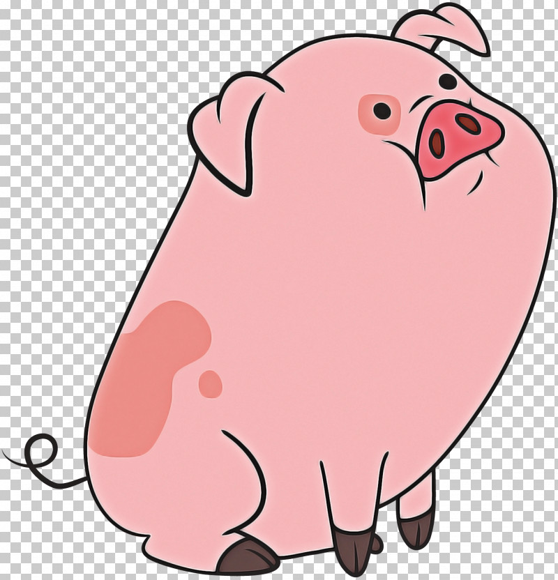 Pink Cartoon Snout Suidae PNG, Clipart, Cartoon, Pink, Snout, Suidae Free PNG Download