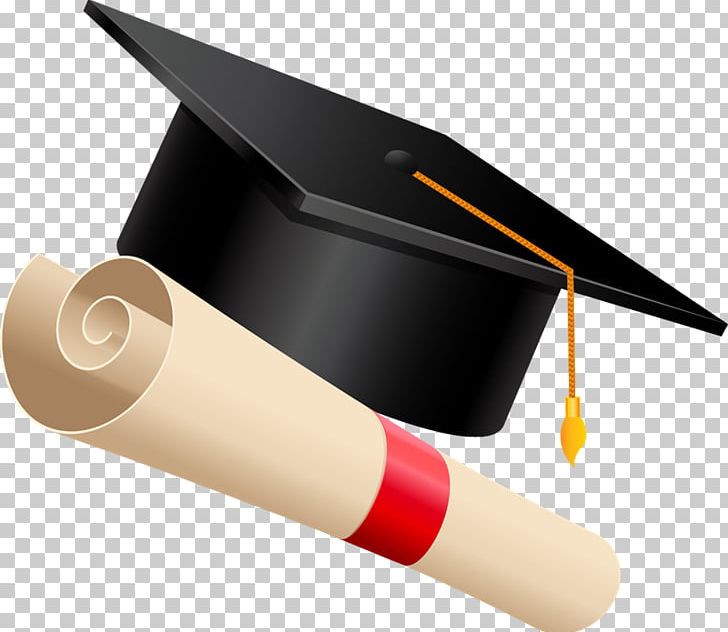 Premium Photo  Closeup selective focus of a graduation cap or mortarboard  and diploma degree certificate put on table
