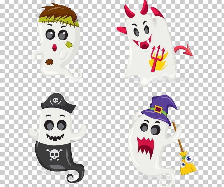 Halloween Ghost Illustration PNG, Clipart, Balloon Cartoon, Cartoon, Cartoon Character, Cartoon Eyes, Cartoons Free PNG Download
