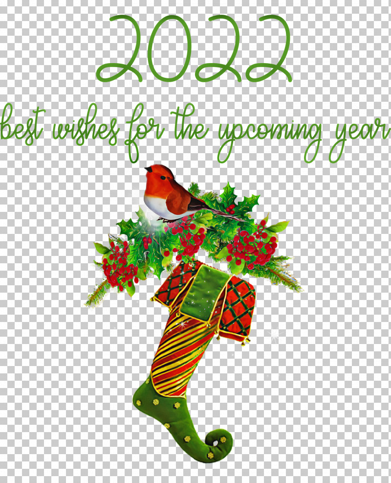 2022 Happy New Year PNG, Clipart, Bauble, Christmas Card, Christmas Day, Christmas Decoration, Christmas Stocking Free PNG Download