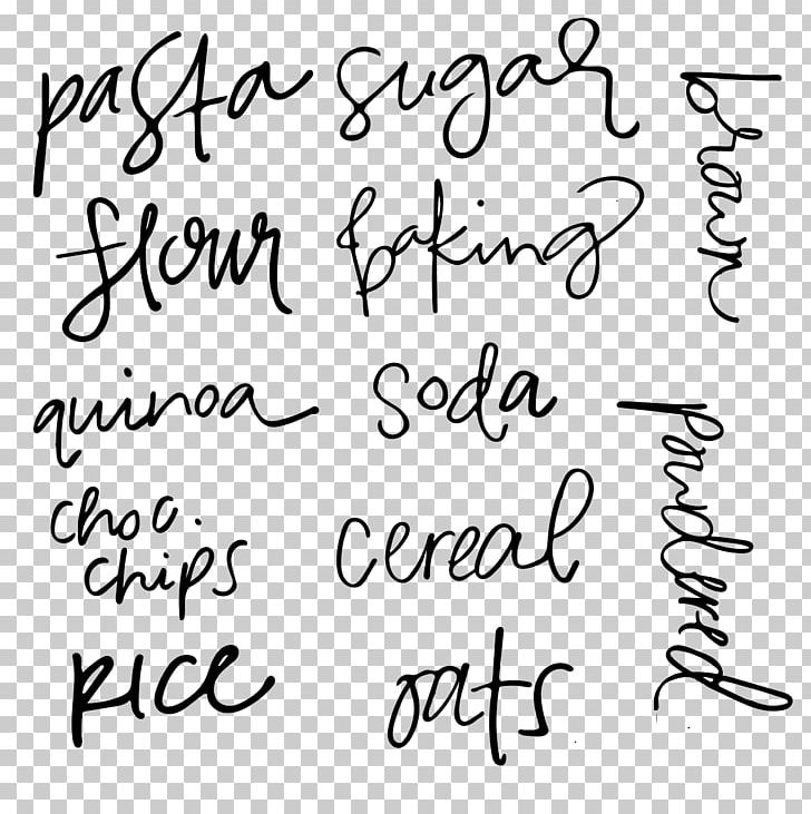 Label Pantry Handwriting Printing Text PNG, Clipart, Angle, Area, Black, Black And White, Book Free PNG Download