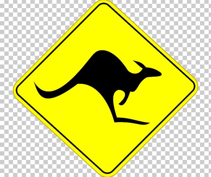 Road Signs In Australia Kangaroo Traffic Sign PNG, Clipart, Area, Australia, Black And White, Brand, Kangaroo Free PNG Download