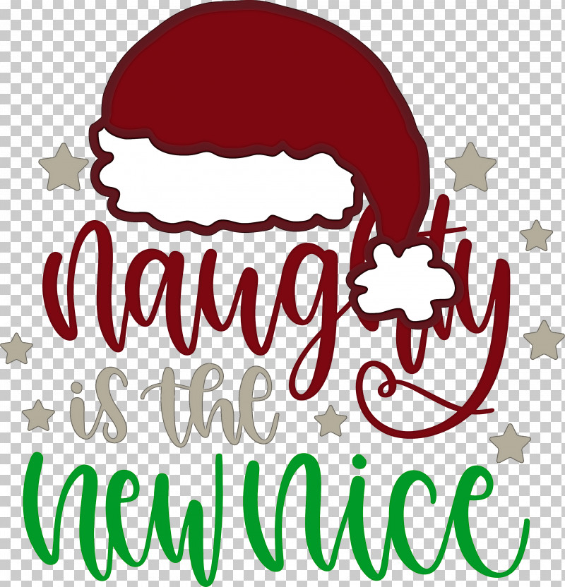 Naughty Is The New Nice Naughty Christmas PNG, Clipart, Character