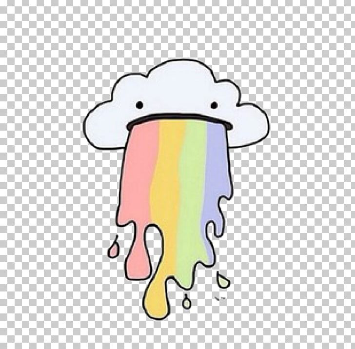 Vomiting Cloud Rainbow Drawing PNG, Clipart, Animation, Area, Art, Artwork, Beak Free PNG Download