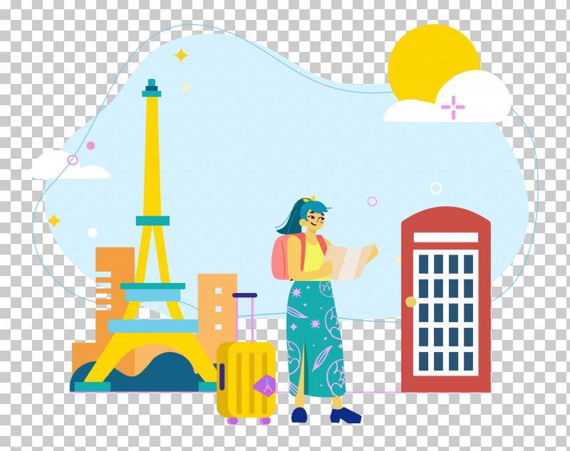Paris Travel PNG, Clipart, Behavior, Cartoon, Geometry, Human, Line Free PNG Download