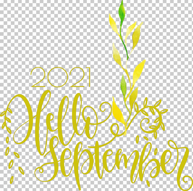 Hello September September PNG, Clipart, Commodity, Floral Design, Hello September, Leaf, Logo Free PNG Download