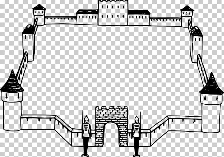 Castle Frames PNG, Clipart, Angle, Area, Auto Part, Black, Black And White Free PNG Download