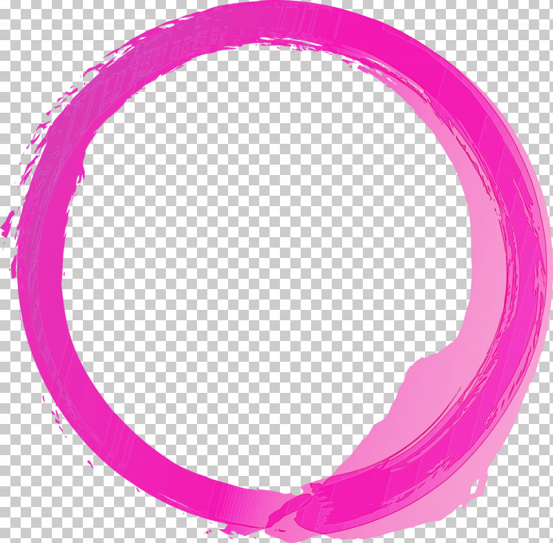 Pink Magenta Material Property Circle Oval PNG, Clipart, Brush Frame, Circle, Frame, Magenta, Material Property Free PNG Download