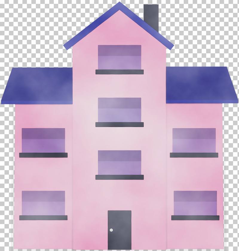Violet Pink Architecture Facade Material Property PNG, Clipart, Architecture, Building, Facade, Home, House Free PNG Download