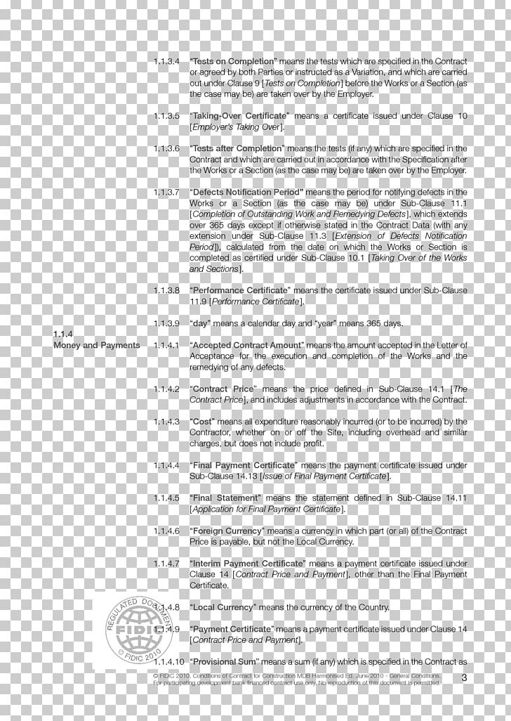 Document Contract Architectural Engineering FIDIC Law PNG, Clipart, Architectural Engineering, Area, Certificate Of Participation, Contract, Document Free PNG Download