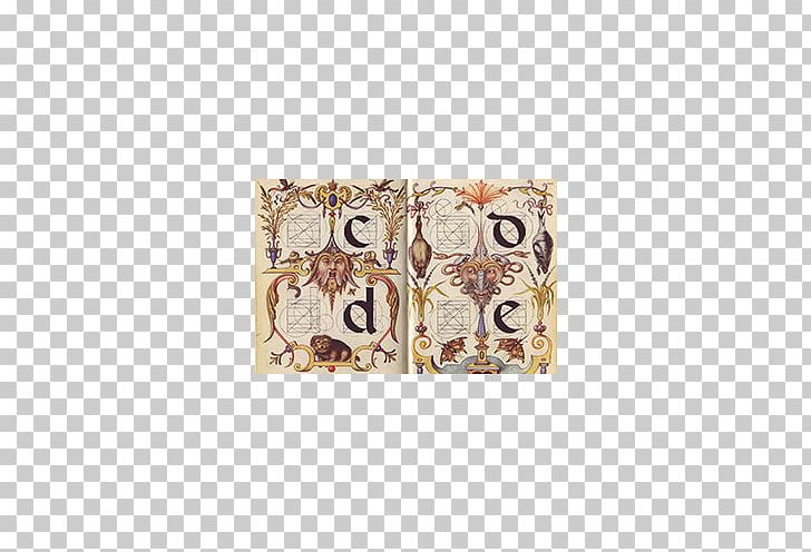 Rectangle Place Mats Frames Illuminated Manuscript Alphabet PNG, Clipart, Alphabet, Early Modern English, Illuminated Manuscript, Joris Hoefnagel, Letter Free PNG Download