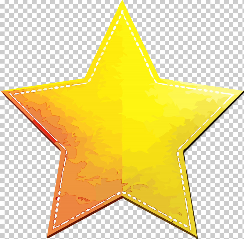 Yellow Star PNG, Clipart, Christmas Ornament, Christmas Star, Paint, Star, Watercolor Free PNG Download