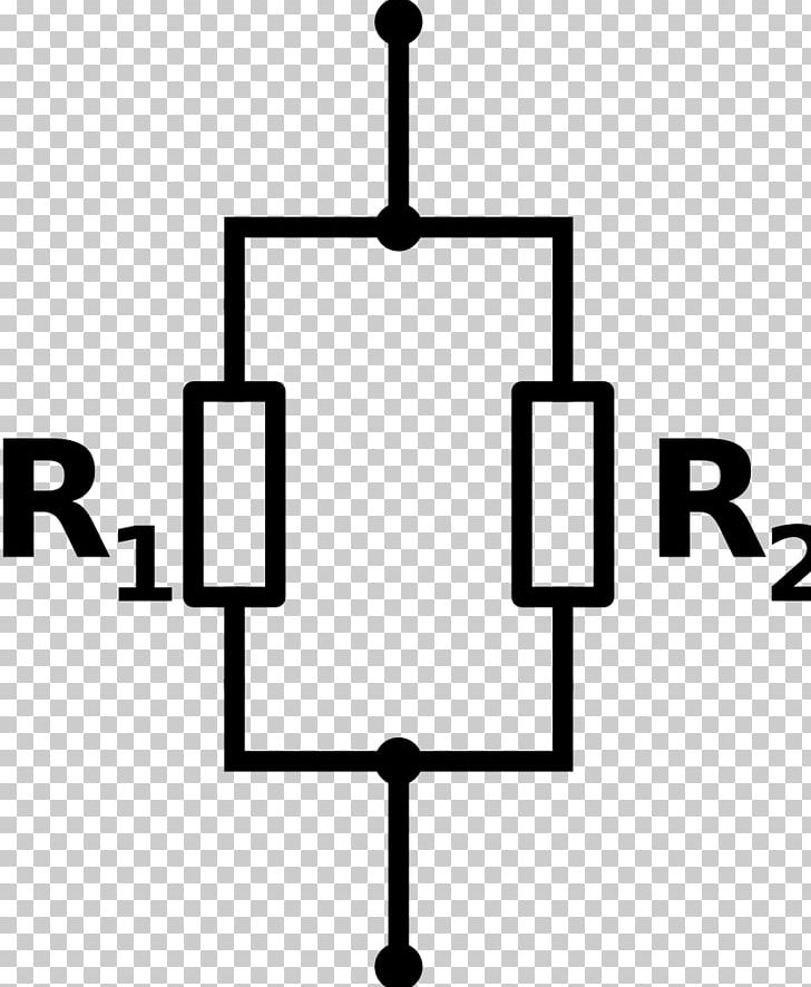 Electrical Network Circuit En Parallèle Series And Parallel Circuits Resistor Electricity PNG, Clipart, Angle, Area, Black And White, Electrical Network, Electricity Free PNG Download