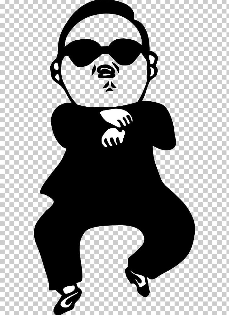 Gangnam Style Bumper Sticker Decal PNG, Clipart, Art, Artwork, Black, Black And White, Bumper Sticker Free PNG Download