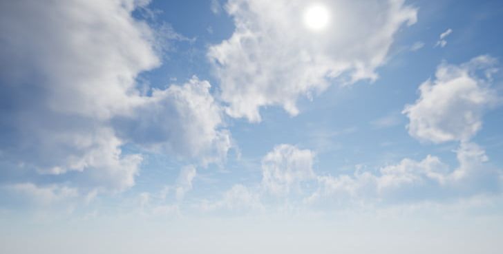 Unreal Engine 4 Sky Cloud Horizon Atmosphere Of Earth PNG, Clipart, Atmosphere, Atmosphere Of Earth, Blue, Calm, Cloud Free PNG Download