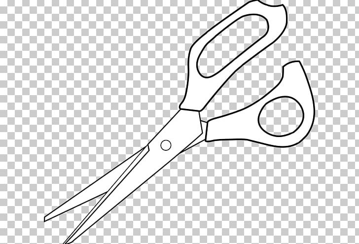 Scissors Line Art Hair-cutting Shears Black And White PNG, Clipart, Angle, Area, Black, Black And White, Circle Free PNG Download