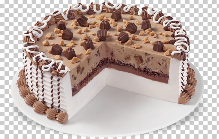 Chocolate Truffle Ice Cream Cake Birthday Cake Reese's Peanut Butter Cups Dairy Queen PNG, Clipart, Baked Goods, Birthday Cake, Buttercream, Cake, Caramel Free PNG Download