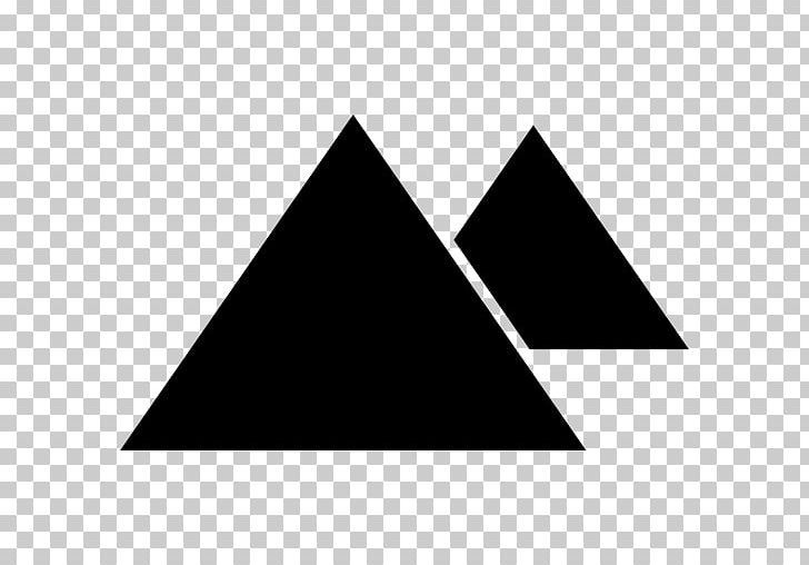Egyptian Pyramids Triangle Symbol Computer Icons PNG, Clipart, Angle, Area, Black, Black And White, Computer Icons Free PNG Download