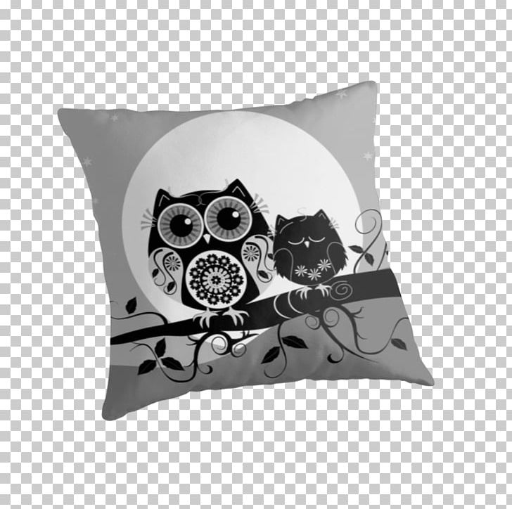 Owl Throw Pillows Duvet Cushion PNG, Clipart, Bag, Cushion, Duvet, Flower Power, Full Moon Free PNG Download