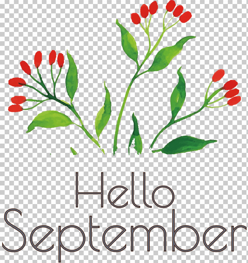 Hello September September PNG, Clipart, Autumn, Floral Design, Hello September, September, Vector Free PNG Download