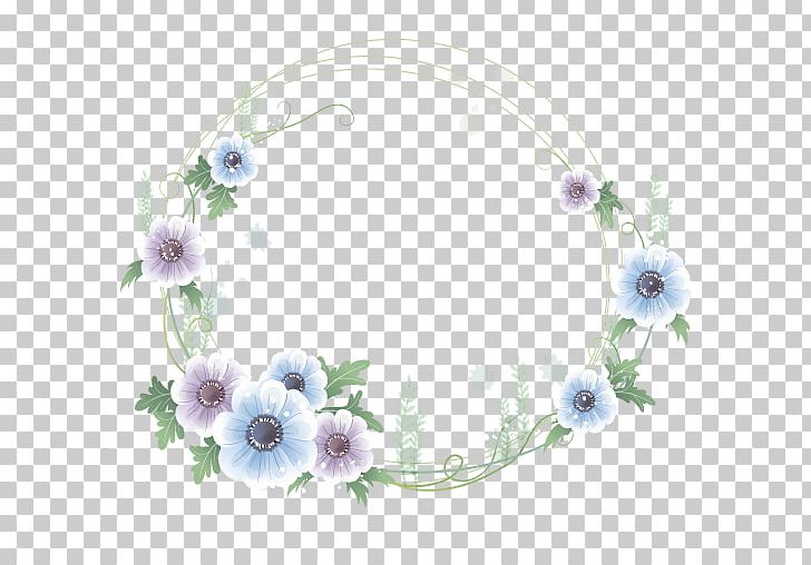 Border Flowers Floral Design Frames PNG, Clipart, Art, Blue, Border, Border Flowers, Circle Free PNG Download