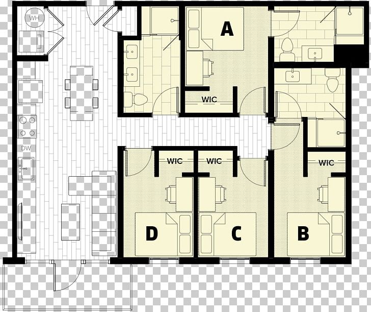 Floor Plan Hub On Campus Tuscaloosa Architecture House Facade PNG, Clipart, Angle, Apartment, Architecture, Area, Balcony Free PNG Download