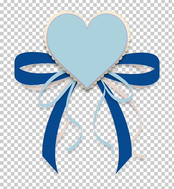Ribbon And Heart Blue. PNG, Clipart, Aqua, Azure, Blue, Download, Green Free PNG Download