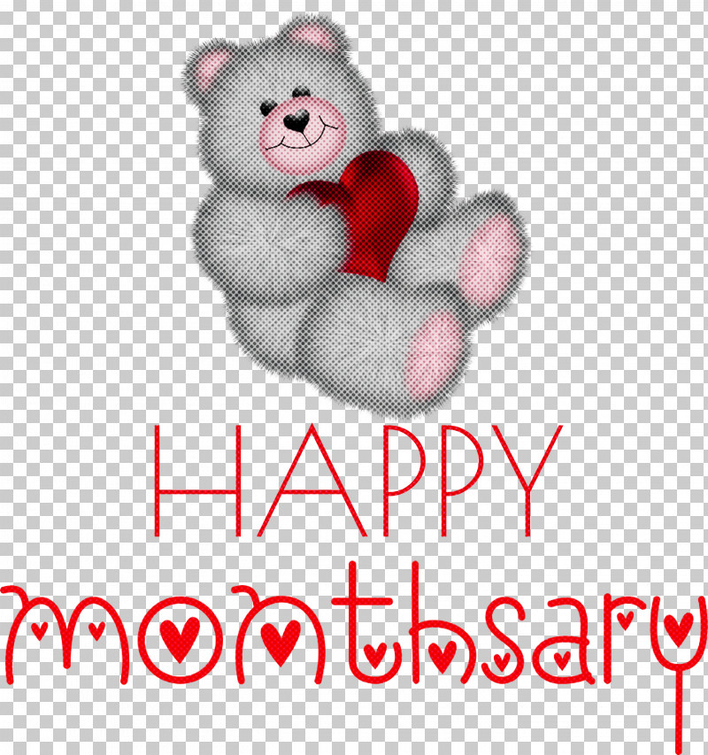 Happy Monthsary PNG, Clipart, Animal M, Bears, Happy Monthsary, Heart, M095 Free PNG Download