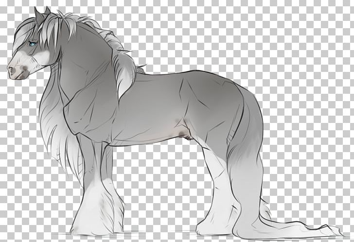 Mane Mustang Pony Stallion Foal PNG, Clipart, Artwork, Black And White, Carnivoran, Character, Colt Free PNG Download