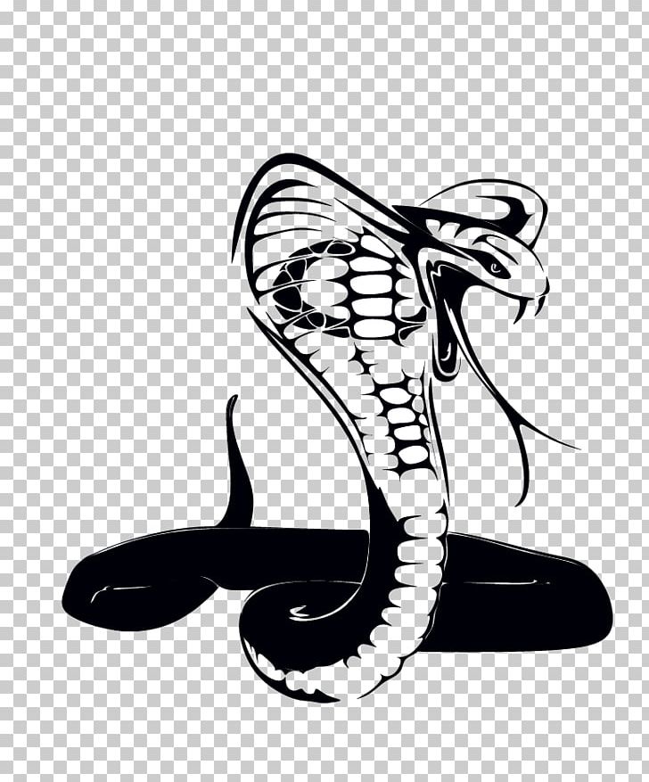 Snake King Cobra Decal PNG, Clipart, Animals, Art, Black, Black And White, Carnivoran Free PNG Download